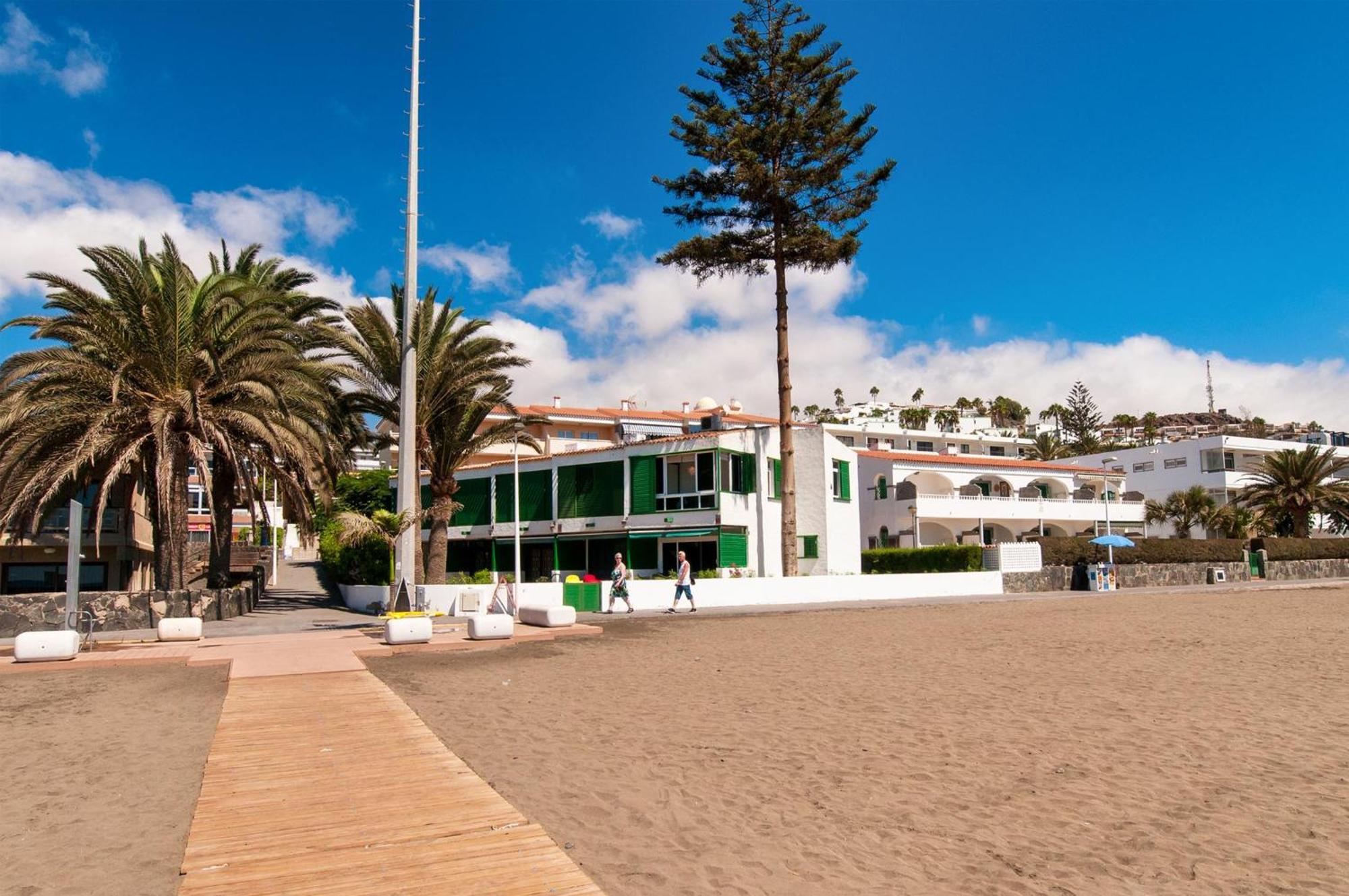 Beachfront Apartment Las Burras Mra 02 San Agustín Kültér fotó