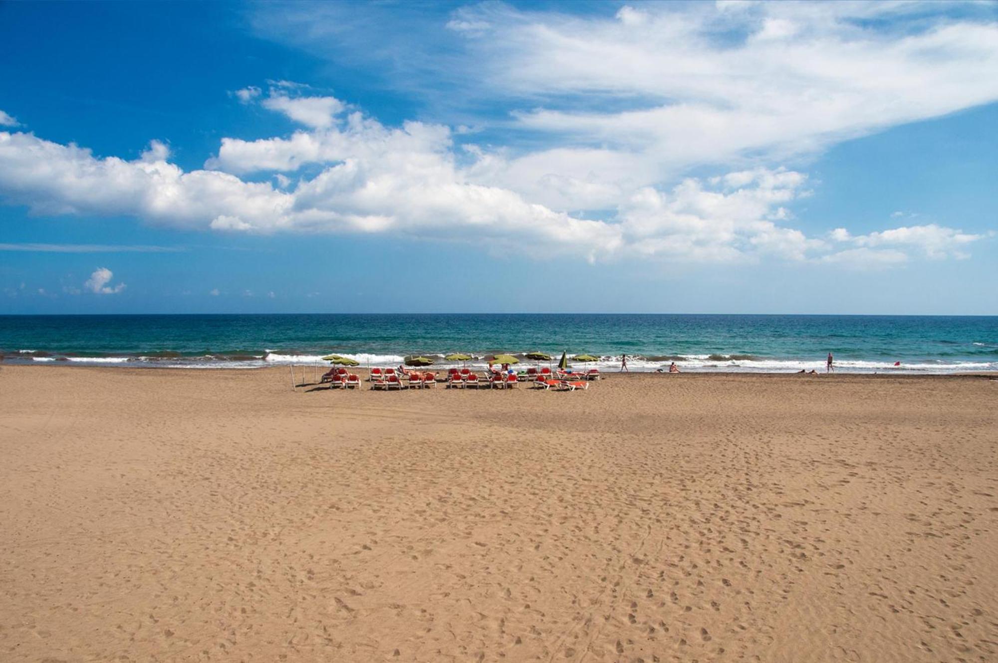 Beachfront Apartment Las Burras Mra 02 San Agustín Kültér fotó