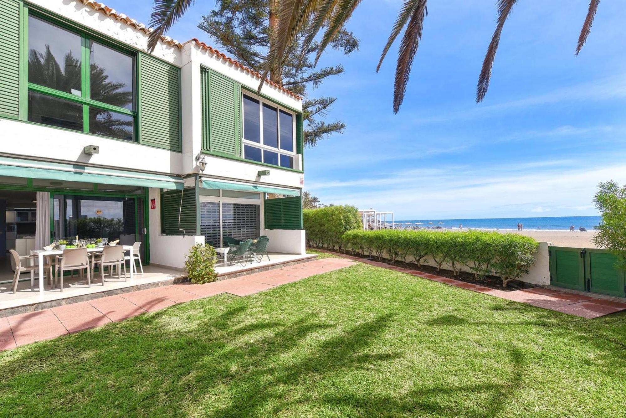 Beachfront Apartment Las Burras Mra 02 San Agustín Kültér fotó