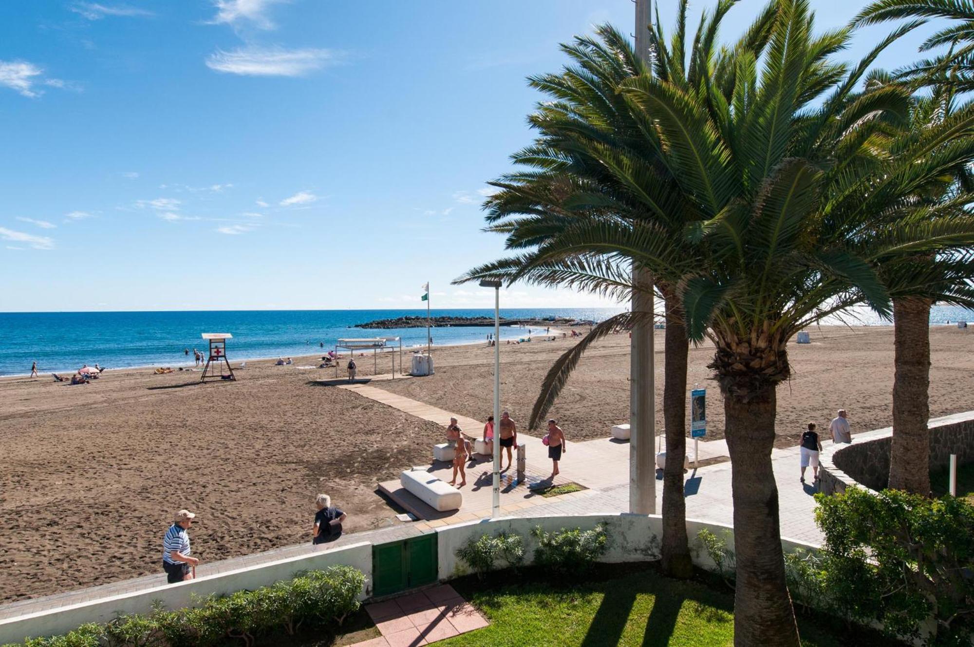 Beachfront Apartment Las Burras Mra 02 San Agustín Kültér fotó