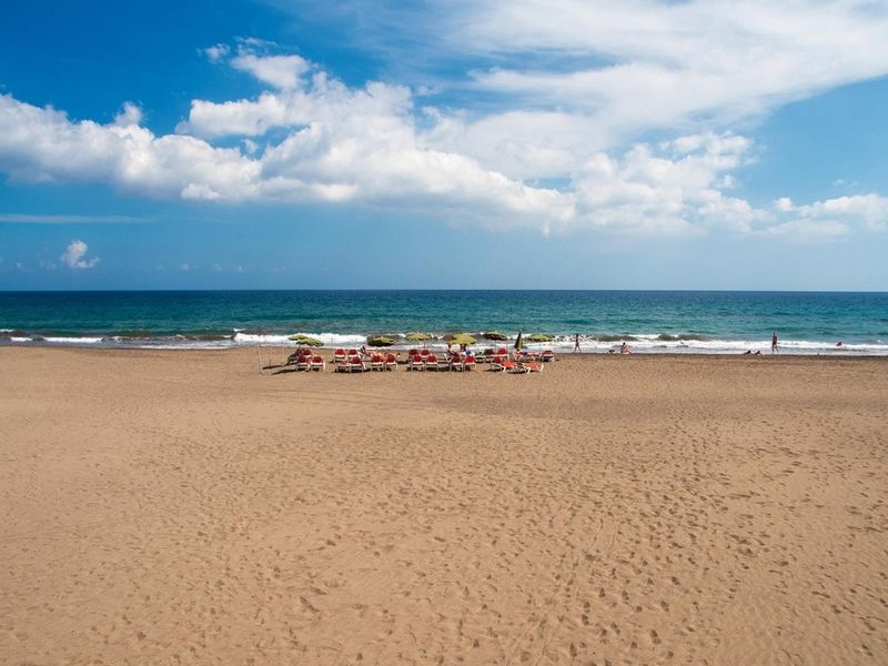 Beachfront Apartment Las Burras Mra 02 San Agustín Kültér fotó